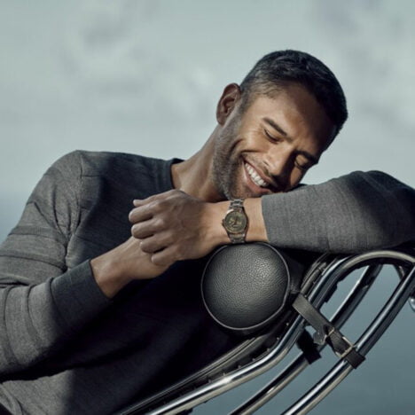 Alliance רצועת מתכת ולוח ירוק כהה