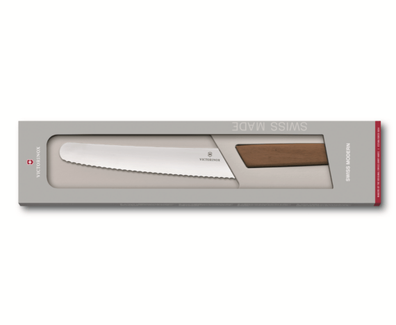 סכין קונדיטור ידית עץ -  סדרת Swiss Modern