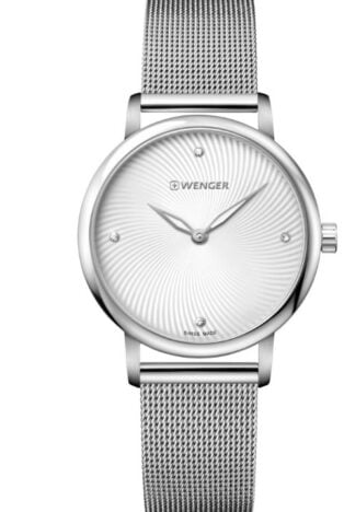 רצועה כסופה לשעון נשים