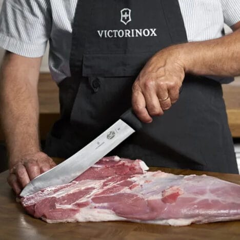 סכין קצבים קצה רחב ידית פיברוקס 25 ס