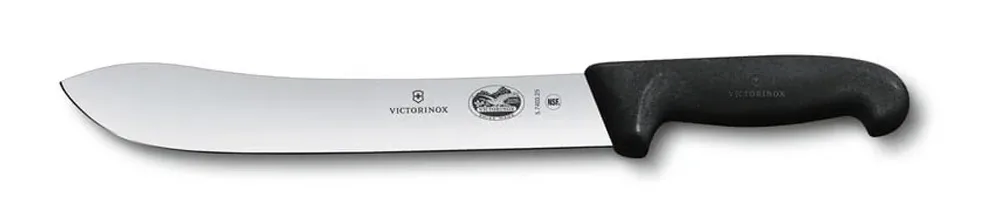 סכין קצבים קצה רחב ידית פיברוקס 25 ס”מ
