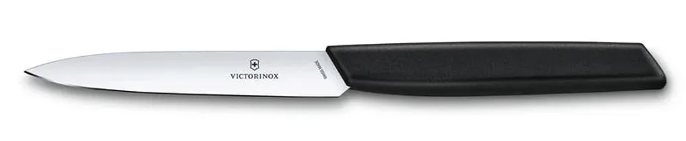 סכין ירקות בצבע שחור – Swiss Modern להב חלק