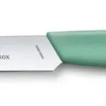 סכין ירקות בצבע מנטה – Swiss Modern להב חלק עגול