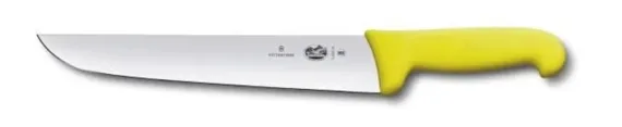סכין קצבים 23 ידית Fibrox צהובה