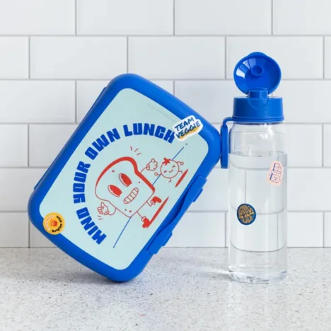 קופסת אוכל מחולקת לילדים Urban Doodle Amuse