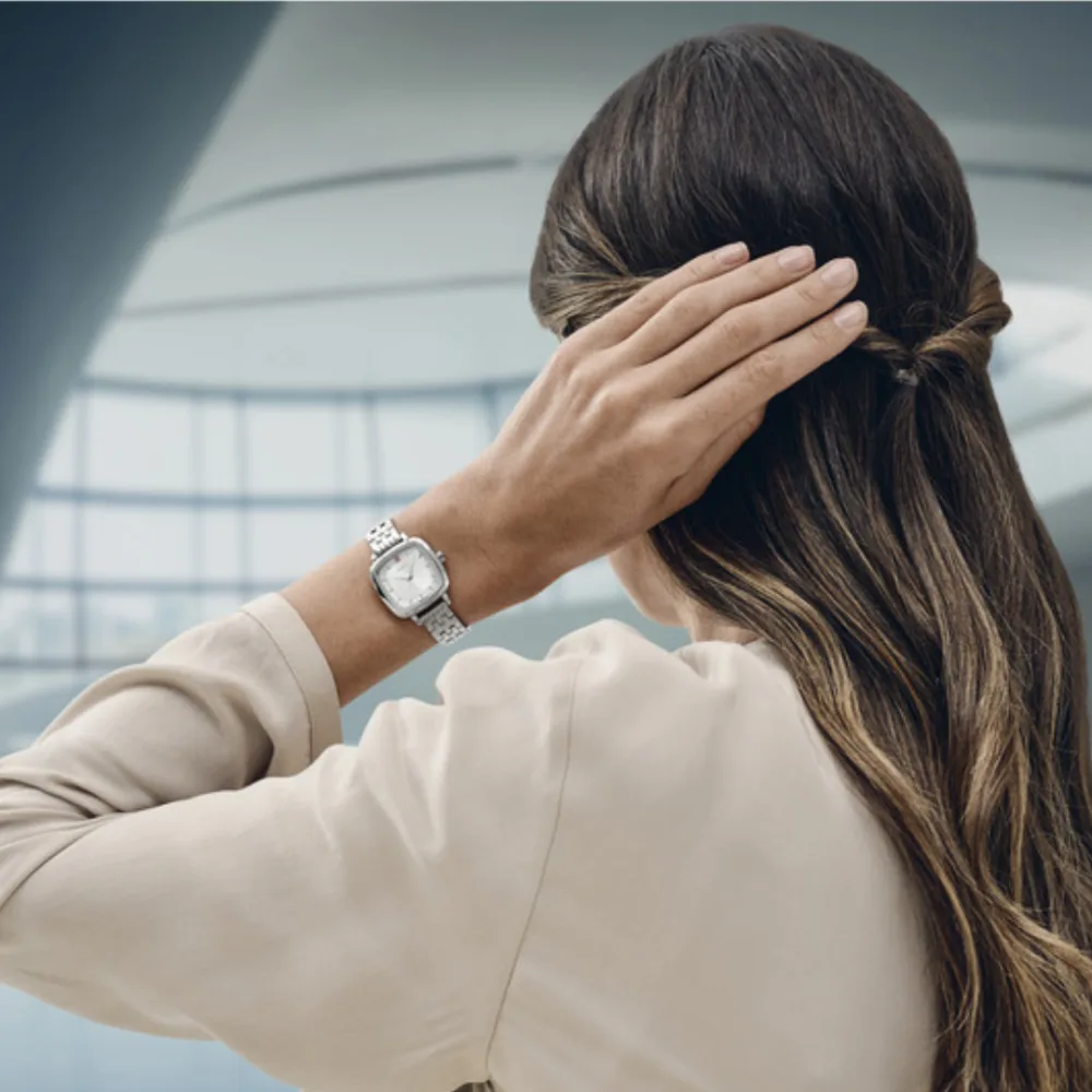 שעון 27 מ"מ Vintage Classic לוח לבן