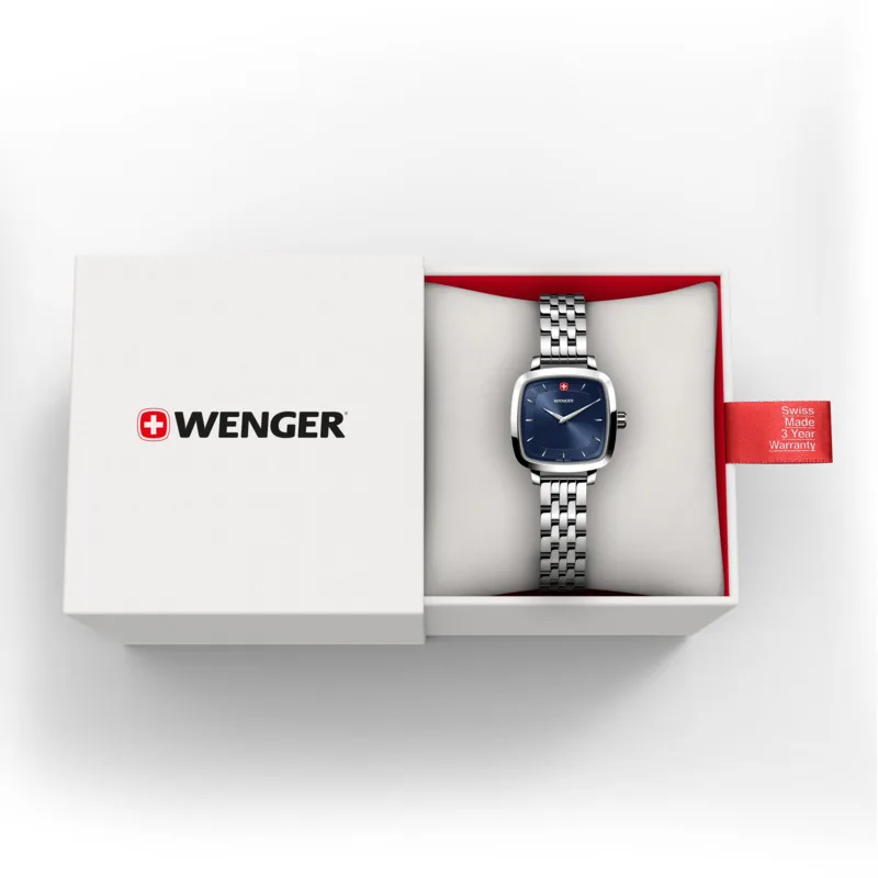 שעון 27 מ"מ Vintage Classic לוח כחול