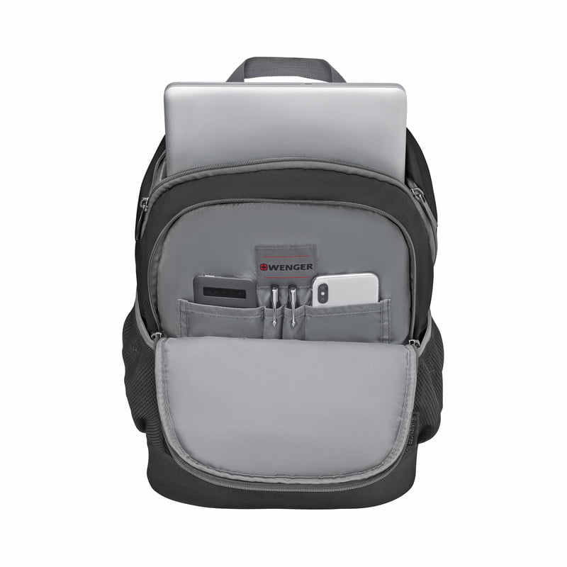 תיק גב Quadma אפור למחשב נייד 16''