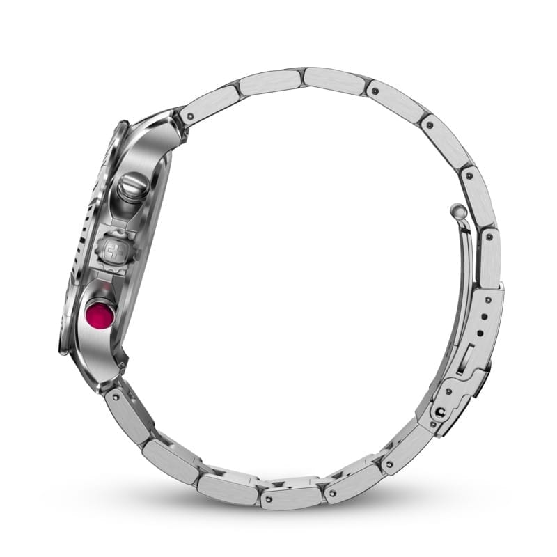 שעון Seaforce Chrono לוח כחול ורצועת מתכת 43 מ"מ