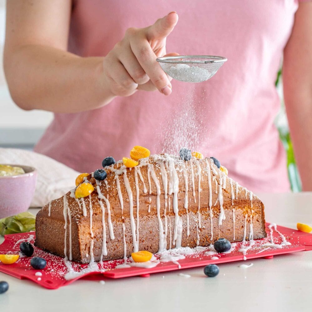 תבנית אינגליש קייק מתקפלת WUNDERFORM M אדומה