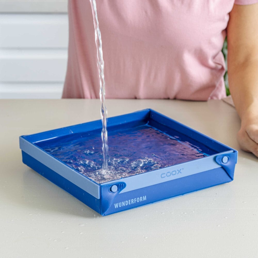 תבנית מלבנית מתקפלת WUNDERFORM MQ כחולה