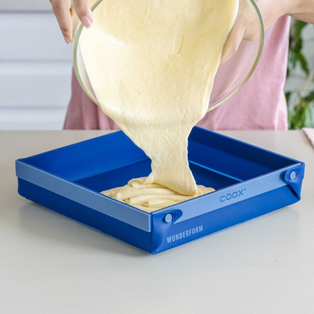 תבנית מלבנית מתקפלת WUNDERFORM MQ כחולה