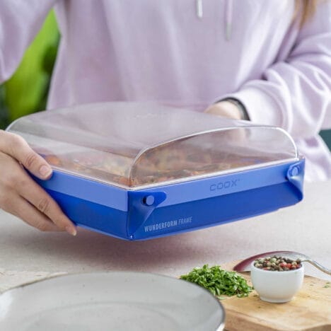 מכסה פלסטיק שקוף לתבנית מלבנית WUNDERFORM MQ