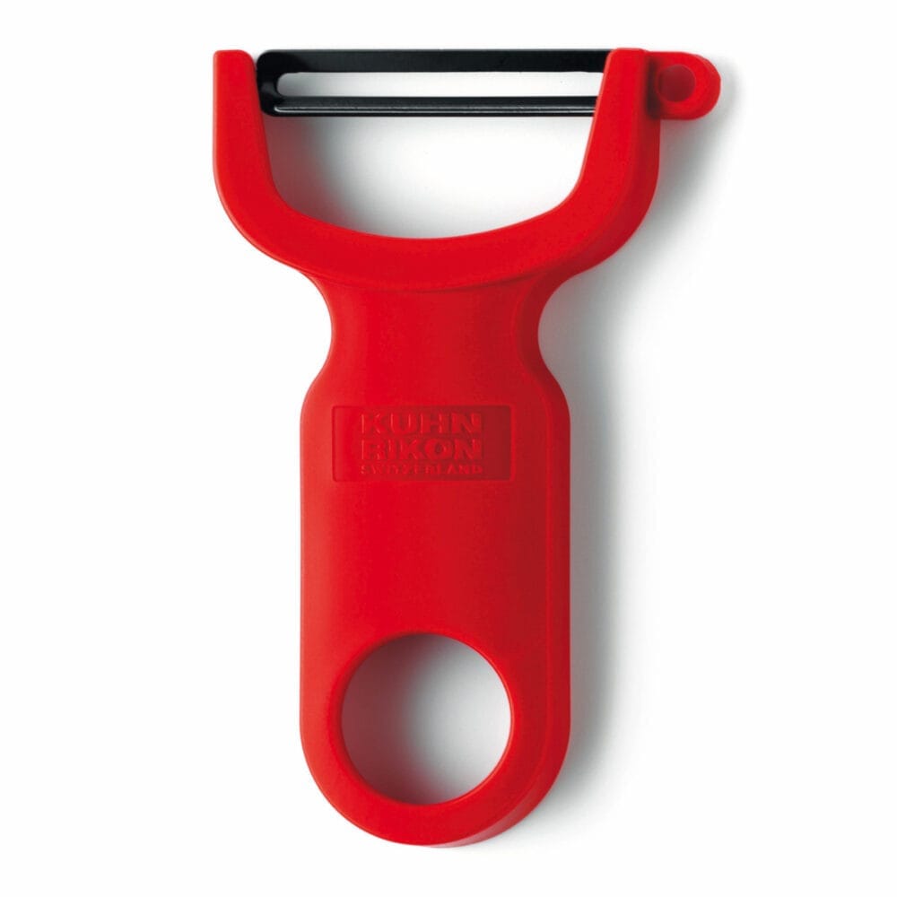 קולפן שווייצרי אדום להב חלק