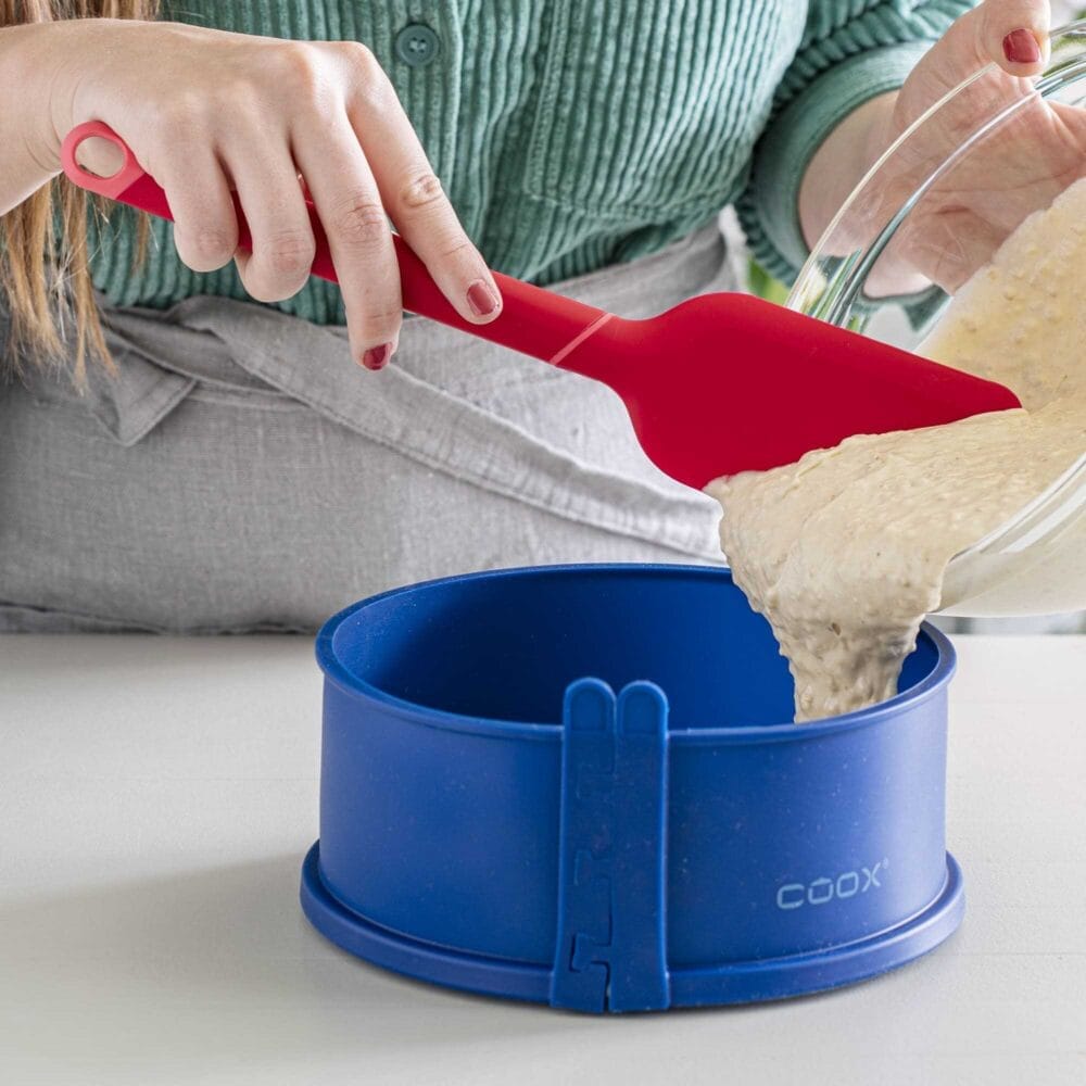 מרית סיליקון גמישה 30 ס"מ אדומה