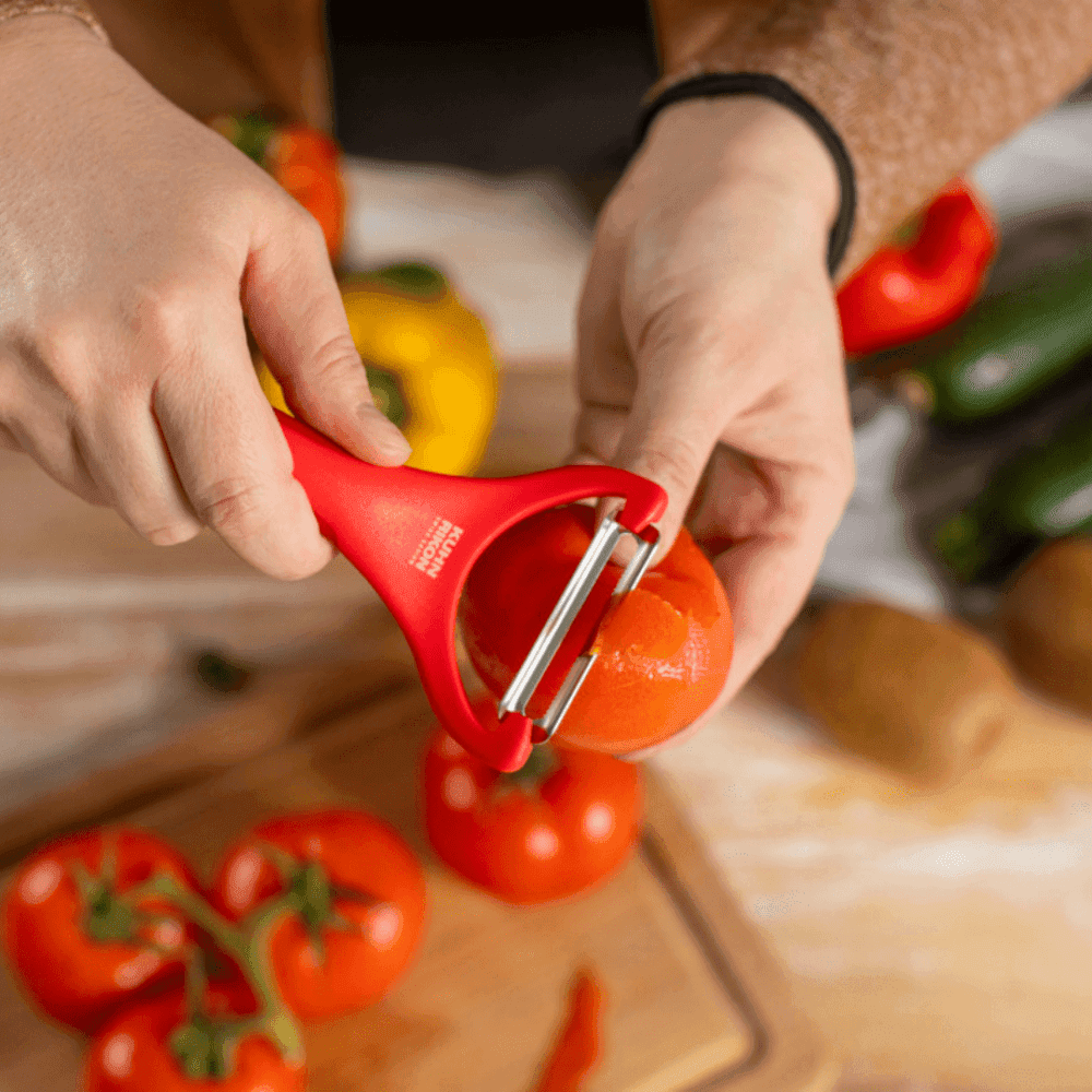 קולפן פיראנה אדום להב משונן