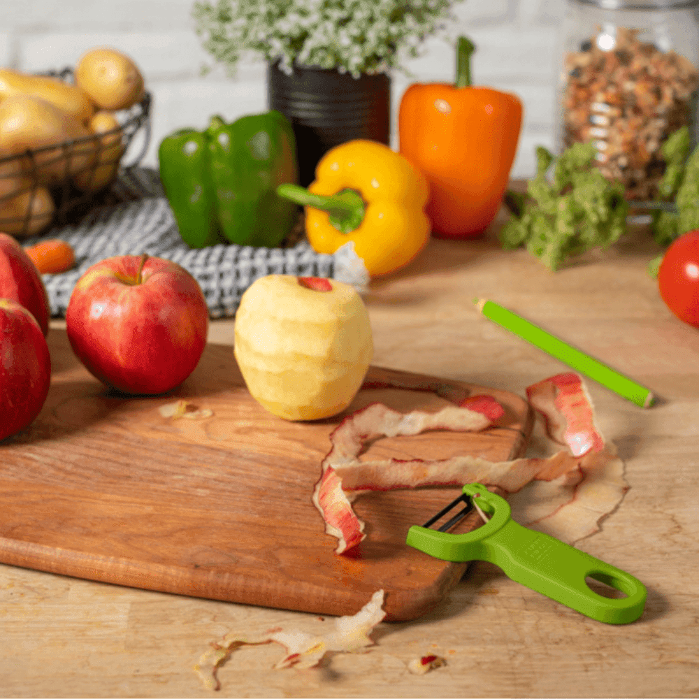 קולפן שווייצרי ירוק להב חלק