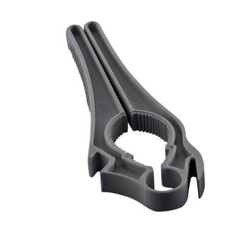 פותחן שוויצרי רב-שימושי 5 ב-1 אפור