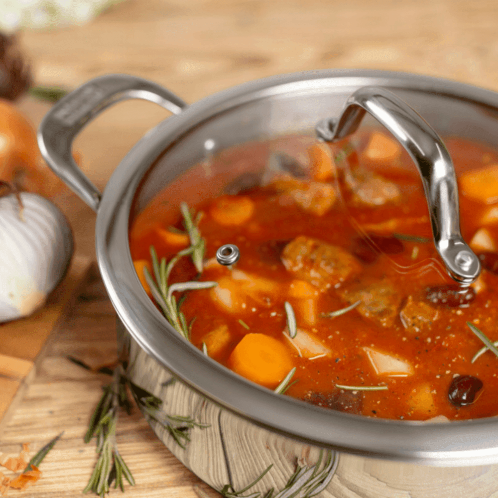 סיר סוטאז' Allround ללא ציפוי בנפח 3 ליטר וקוטר 24 ס"מ