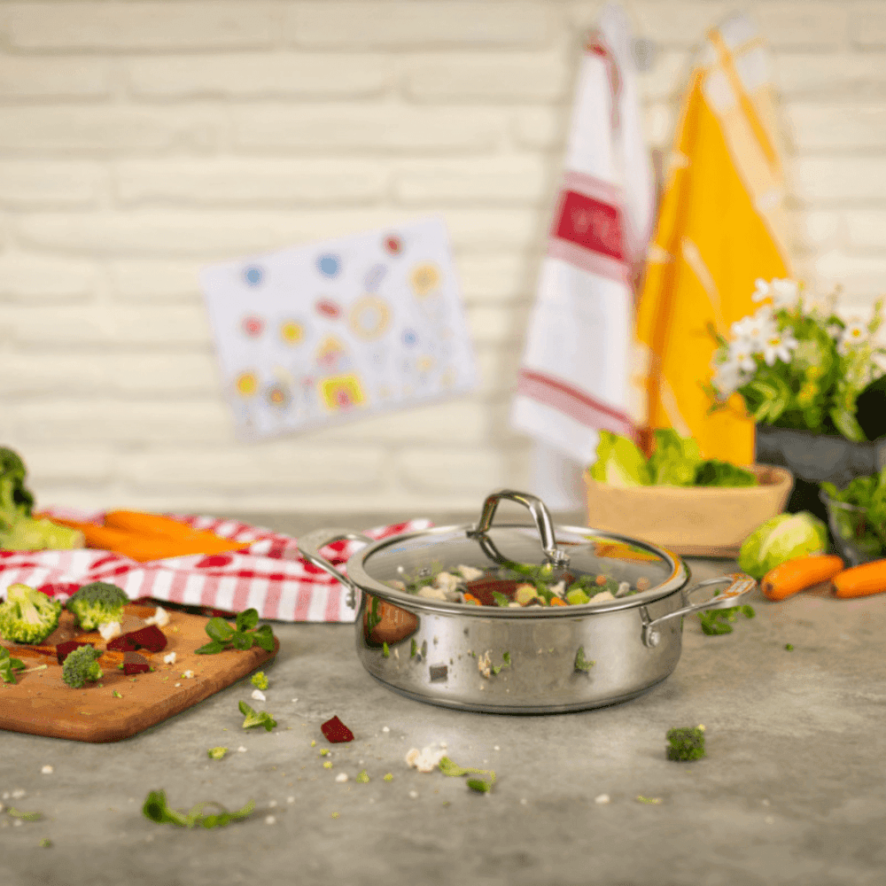 סיר סוטאז' Allround עם ציפוי בנפח 5 ליטר וקוטר 28 ס"מ