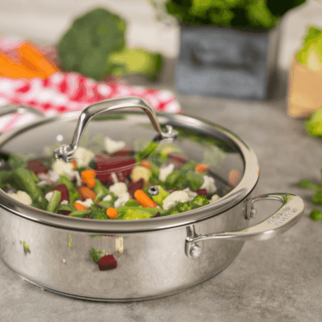 סיר סוטאז' Allround עם ציפוי בנפח 5 ליטר וקוטר 28 ס