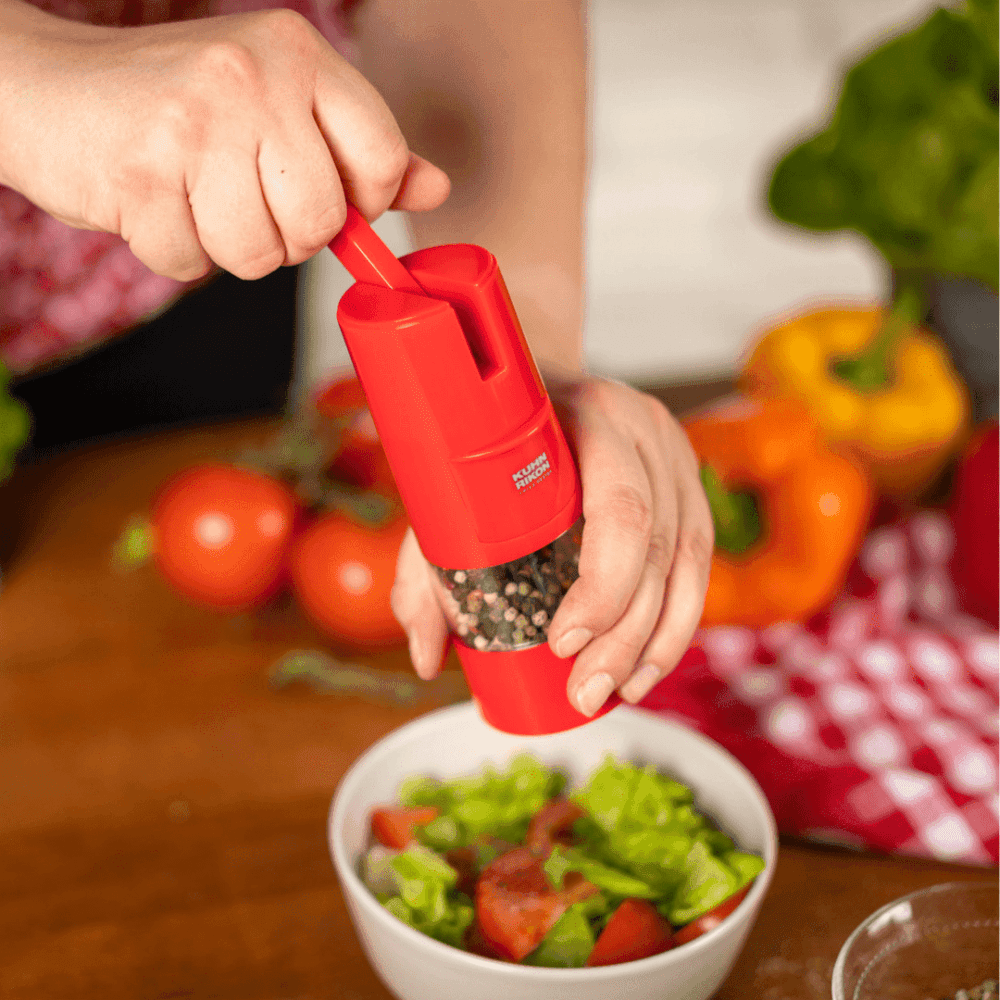 מטחנת תבלינים מקצועית אדומה