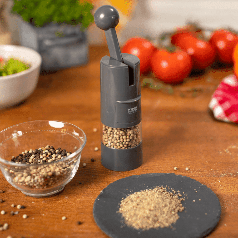 מטחנת תבלינים מקצועית אפורה