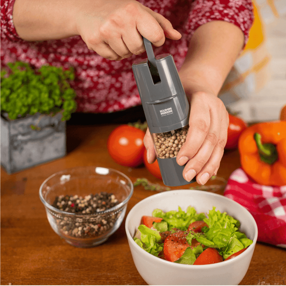 מטחנת תבלינים מקצועית אפורה