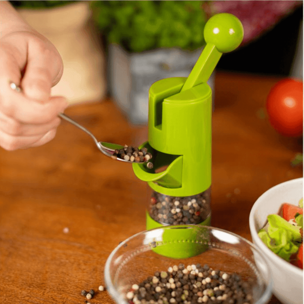 מטחנת תבלינים מקצועית ירוקה