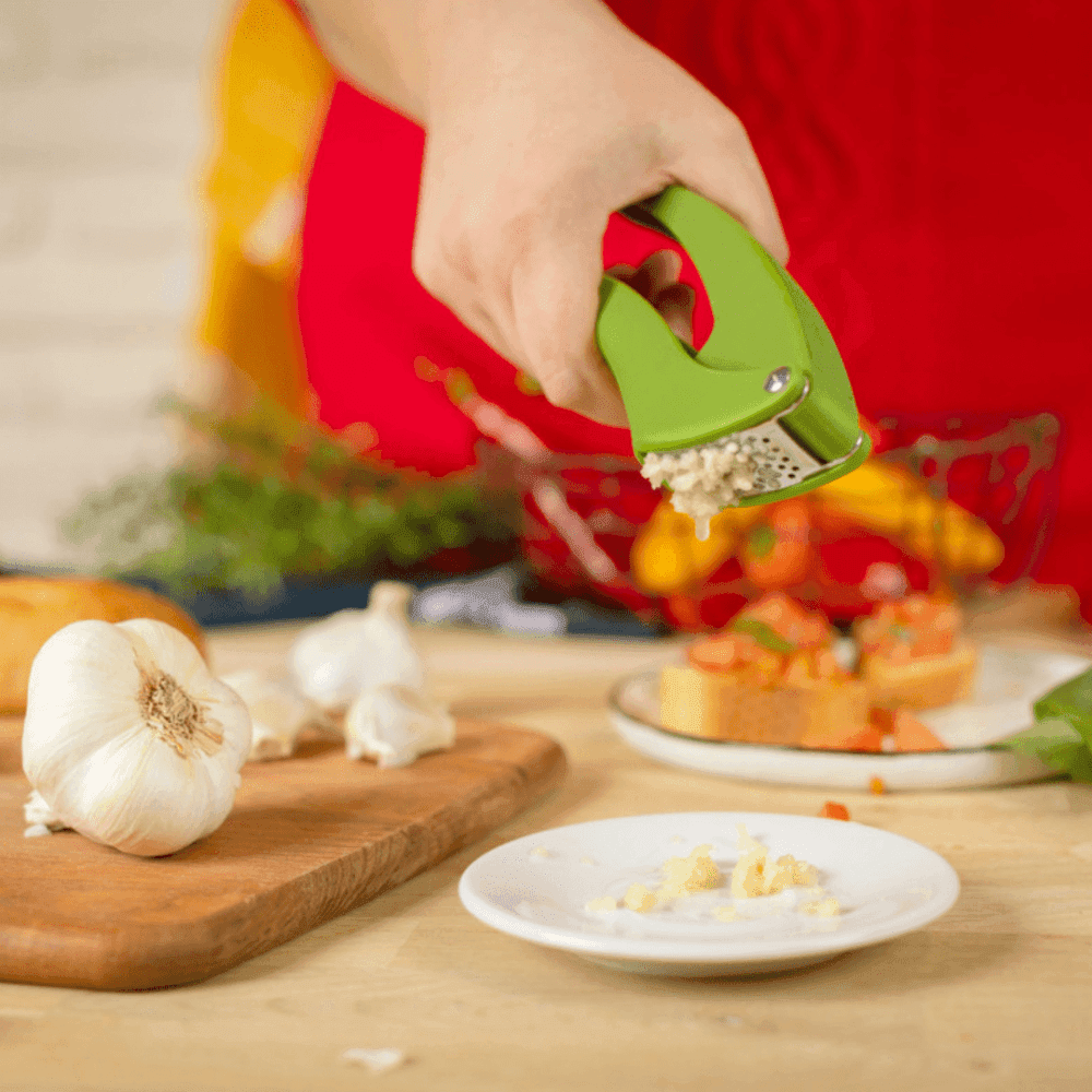 כותש שום Easy Clean ירוק