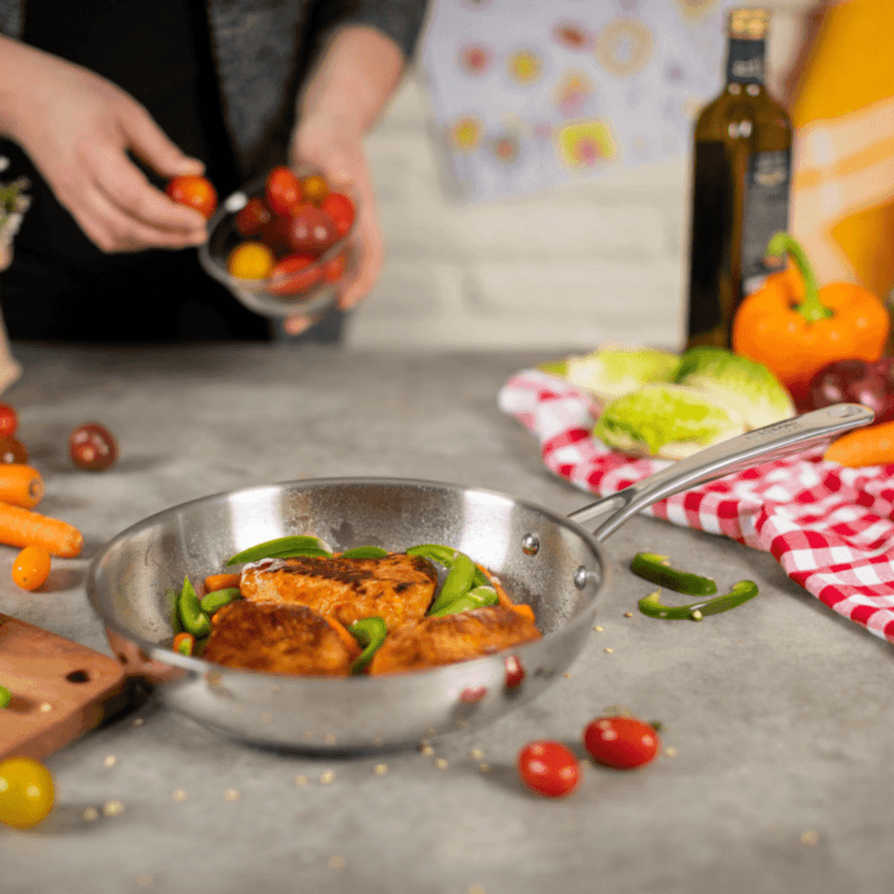 מחבת Allround ללא ציפוי קוטר 28 ס"מ