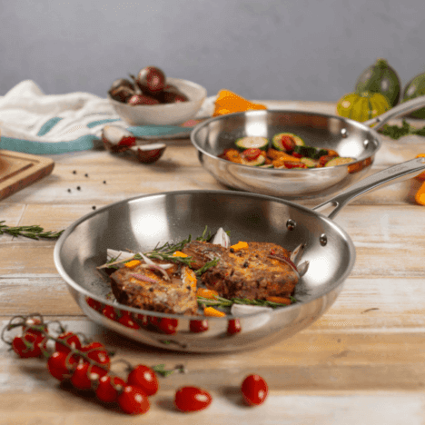 סט מחבתות Allround ללא ציפוי קוטר 28 ס