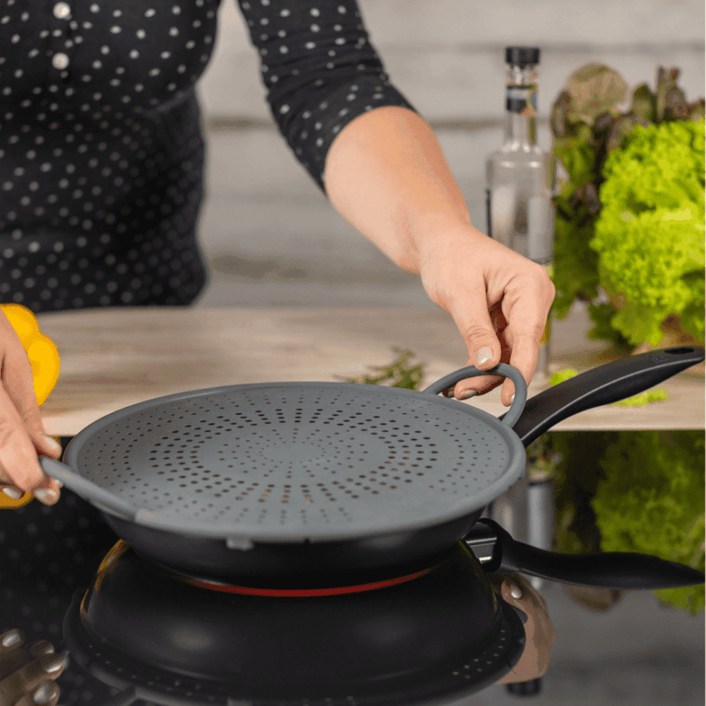 מגן התזה סיליקון אפור