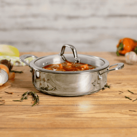 סיר סוטאז' Allround ללא ציפוי בנפח 5 ליטר וקוטר 28 ס