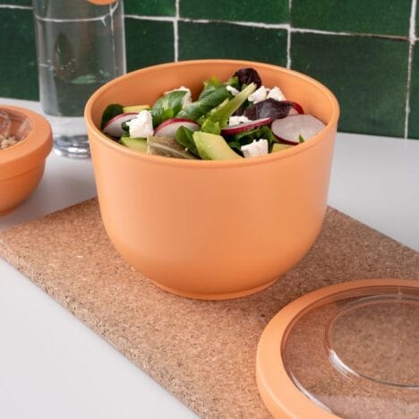 קופסת אוכל 1200 מ”ל כתום Amuse Tylla