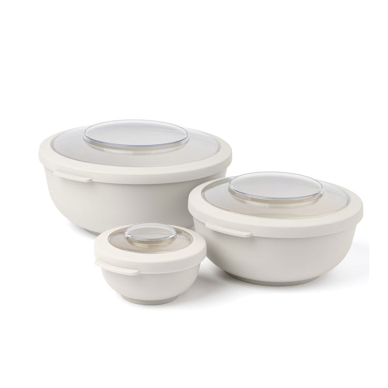 סט קופסאות אחסון והגשה ב-3 גדלים Amuse Tylla שמנת