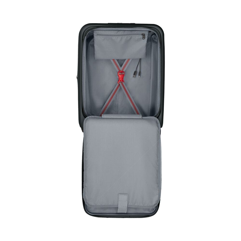 מזוודת טרולי Skyon שחור- וונגר