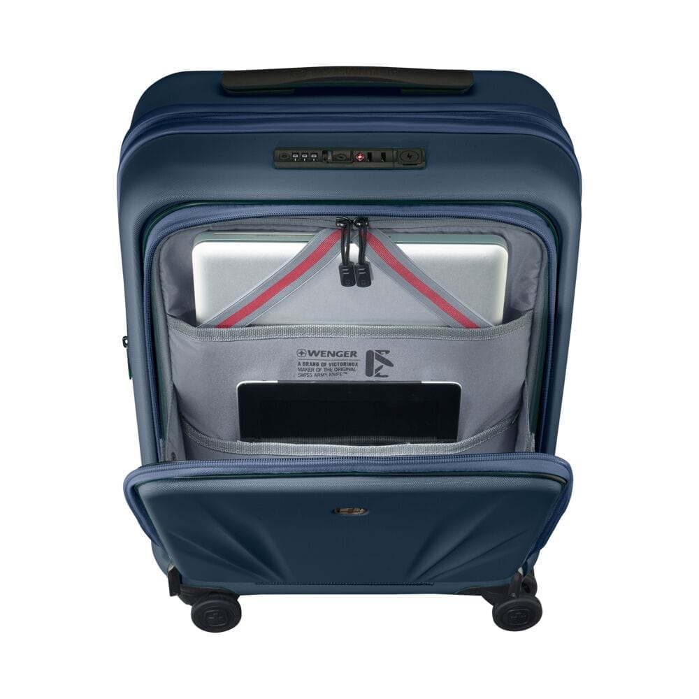 מזוודת טרולי Skyon כחול נייבי- וונגר