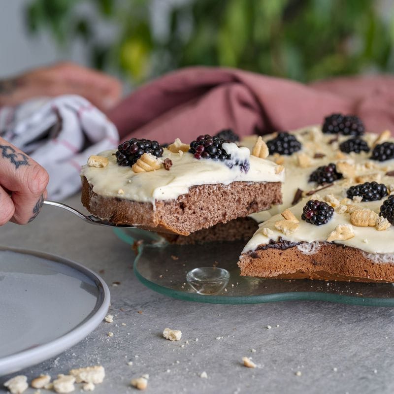 תבנית סיליקון פרח עם תחתית זכוכית מתפרקת 26 ס"מ אדום