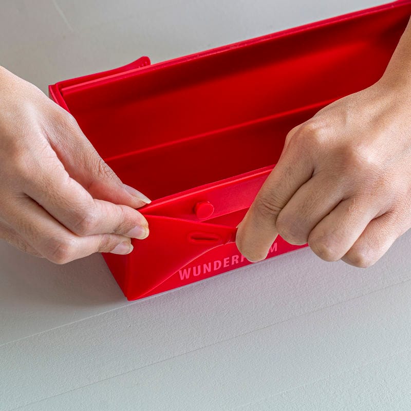 תבנית אינגליש קייק מתקפלת WUNDERFORM L אדומה