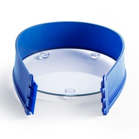 תבנית עגולה מתפרקת Springform עם תחתית זכוכית 26 ס