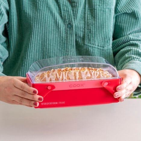 מכסה פלסטיק שקוף לתבנית אינגליש קייק WUNDERFORM L