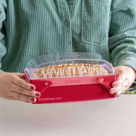 מכסה פלסטיק שקוף לתבנית אינגליש קייק WUNDERFORM M