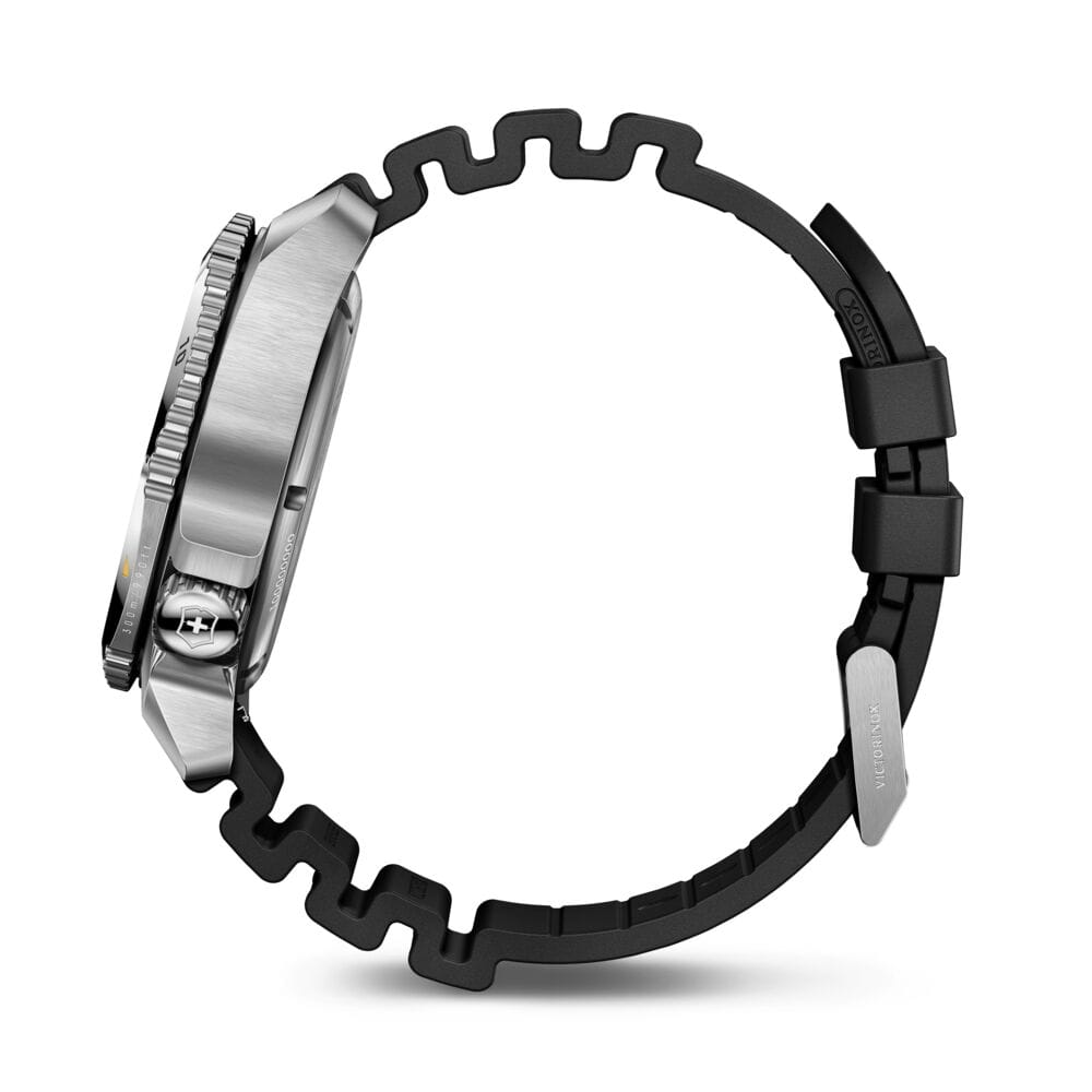 שעון DIVE PRO אוטומטי רצועת גומי שחורה