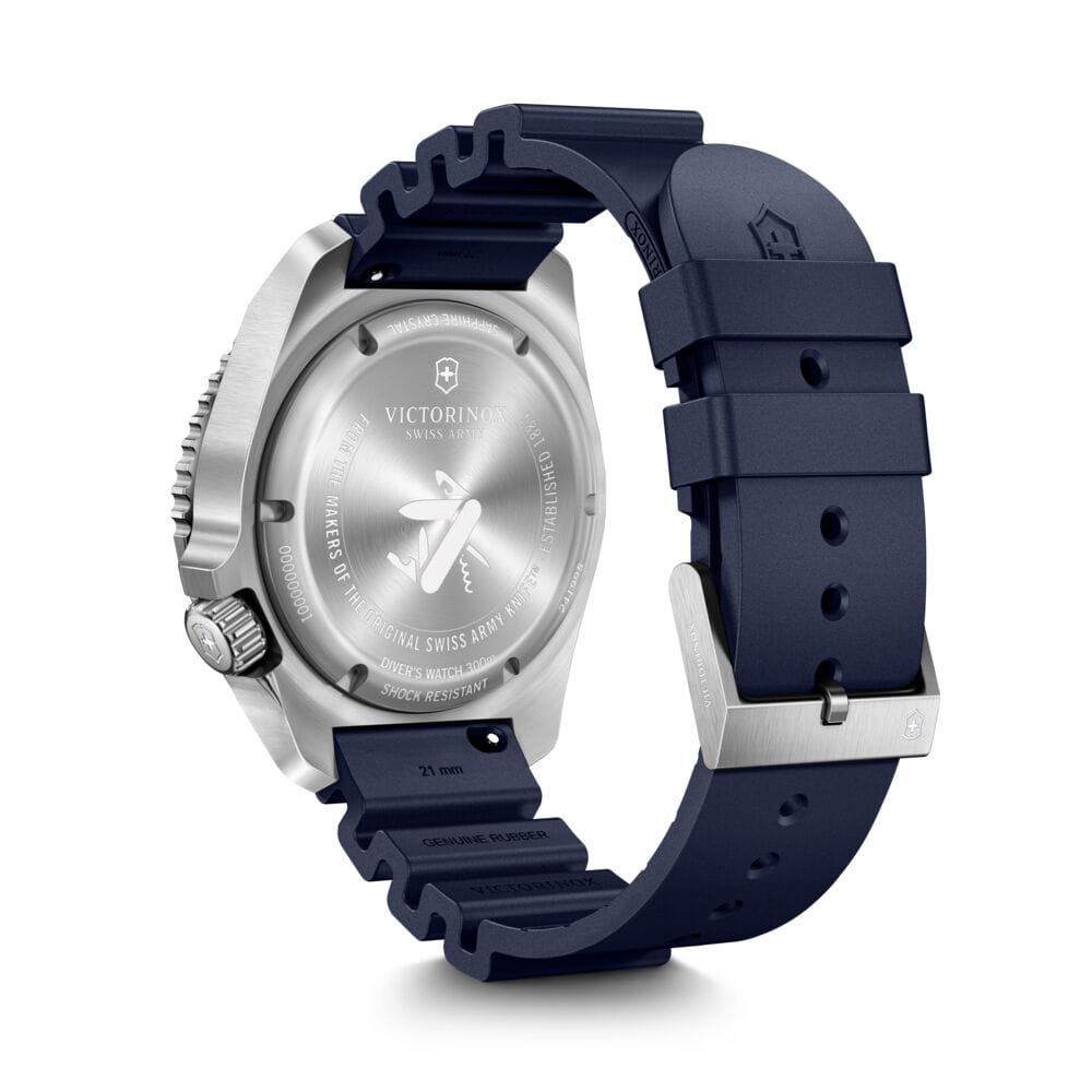 שעון DIVE PRO אוטומטי רצועת גומי כחולה