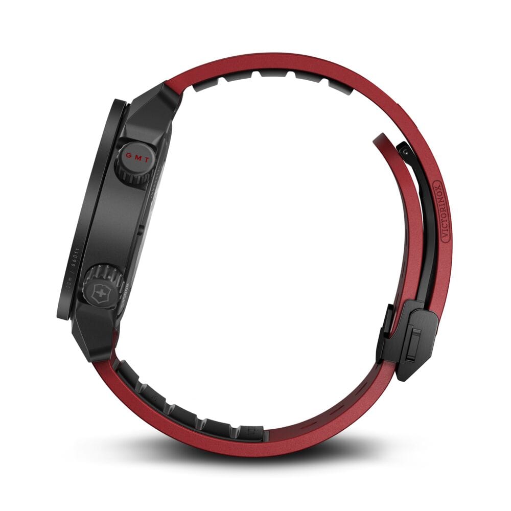 שעון AIR PRO אוטומטי רצועת גומי אדומה