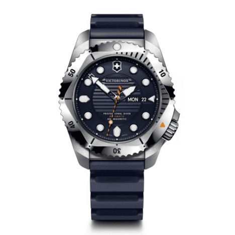 שעון DIVE PRO אוטומטי רצועת גומי כחולה