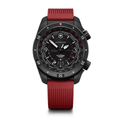 שעון AIR PRO אוטומטי רצועת גומי אדומה