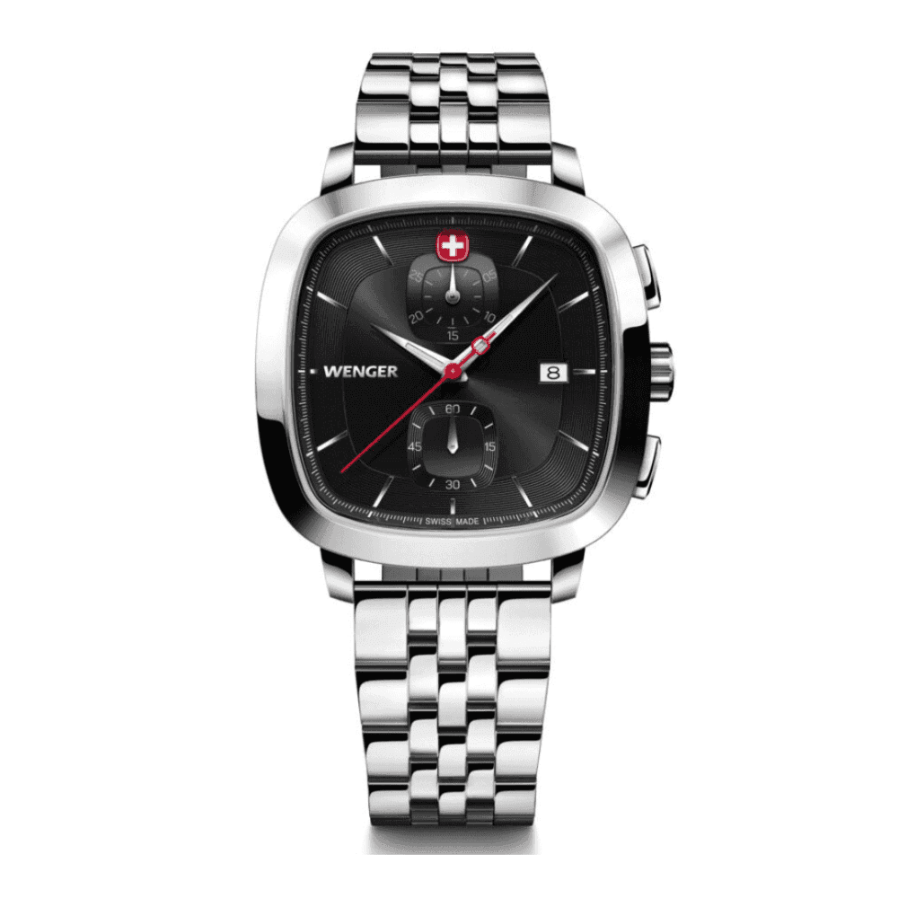 שעון 40 מ"מ Vintage Classic Chrono לוח שחור