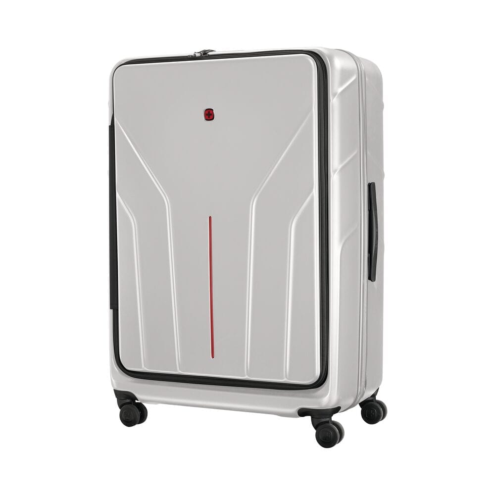 מזוודה גדולה Amplix כסופה- וונגר